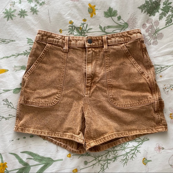 Universal Thread Pants - BURNT ORANGE CARPENTER SHORTS